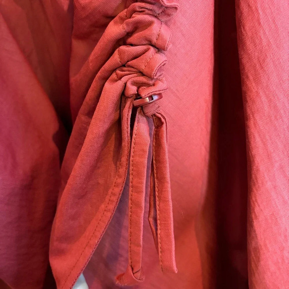 VIVIAN SHYU Sz M (estimated) High Collar with Drawstrings Lined Rain Jackets - Picture 6 of 7